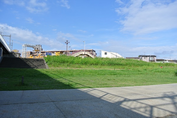 丸子橋河川敷