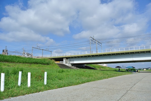 丸子橋河川敷