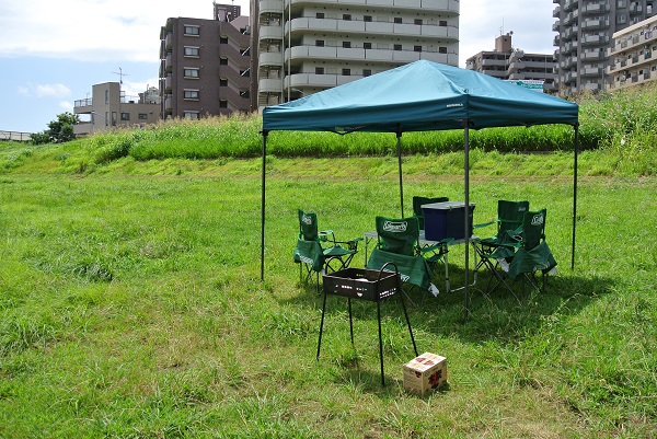 丸子橋河川敷