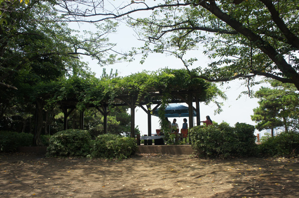 新木場公園バーベキュー広場の風景