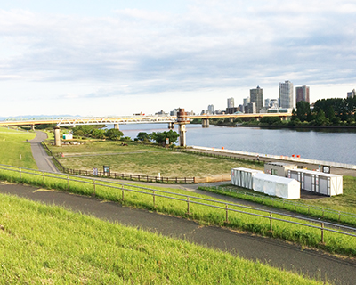 荒川岩淵関緑地BBQ場・東京都北区