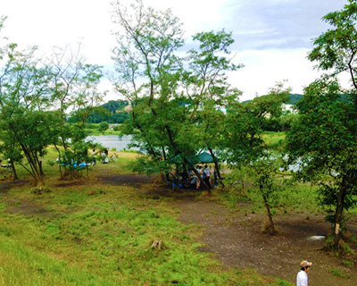 郷土の森公園BBQ場