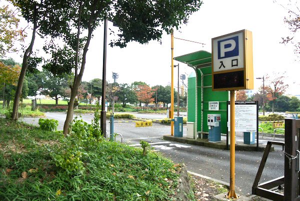 大井埠頭公園の第二駐車場